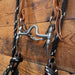 CHS Solid Port Bridle Rig Tack - Training Cow Horse Supply