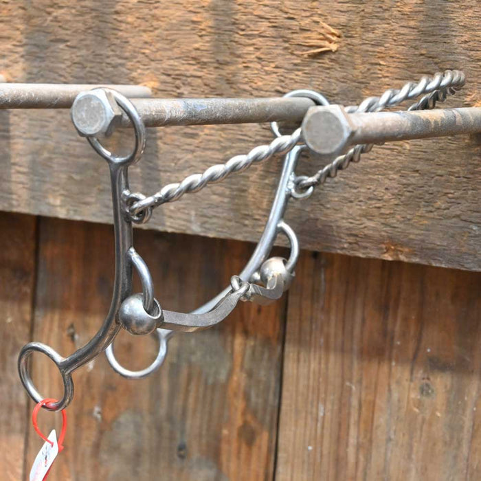Flaharty Reg' Betty Combo - Twisted Steel Nose - Square Snaffle FH542 Tack - Bits Flaharty   