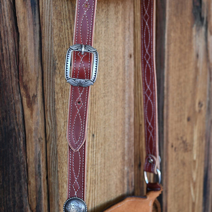 Handmade Rust Crossbody Chap Purse