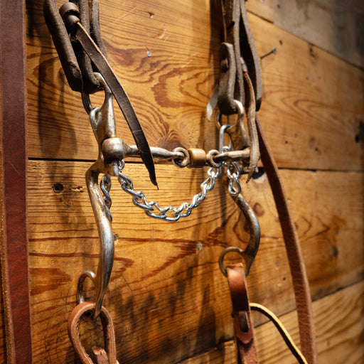 Dog Bone w/ Copper Roller Bridle Rig Tack - Rigs MISC