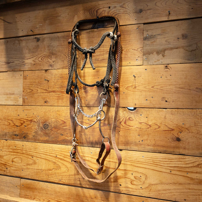 Flaharty Circle Gag Twisted Snaffle Bridle Rig