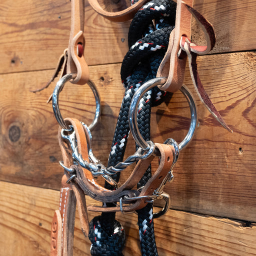 CHS Mitch O-Ring Draw Rig Tack - Training Cow Horse Supply