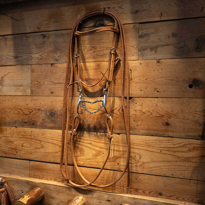 Toklat Myler Twisted Snaffle Bridle Rig Tack - Rigs Toklat