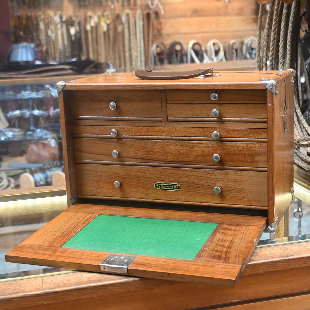 Vintage 1960's Gerster & Son's Machinist Chest with Key