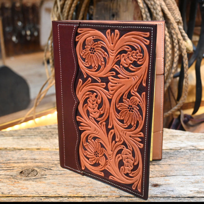Handmade Leather Organizer Book ROSS BULLINGER Collectibles Ross Bullinger
