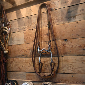 Bridle Rig - Classic Equine Solid Port with Aluminum Shanks- RIG511 Tack - Rigs Classic Equine   