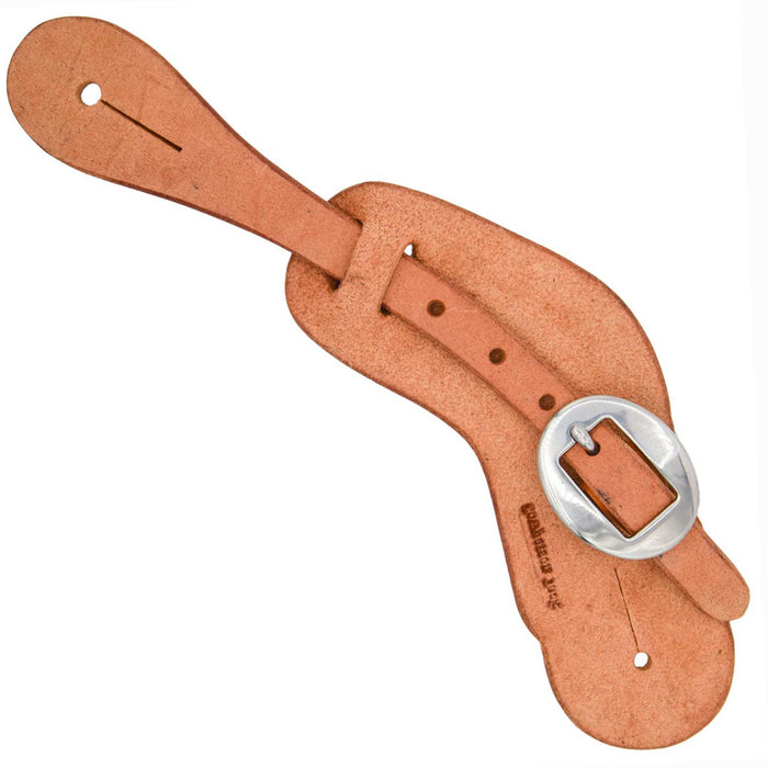Cowperson Tack Roughout Buckaroo Spur Straps Tack - Spur Straps Cowperson Tack Light Oil Men's