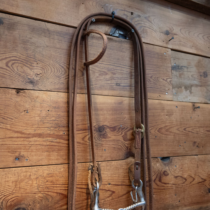 Hollis Twisted Wire Snaffle Bridle Rig