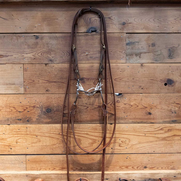 Kerry Kelley 50 Twisted Wire Snaffle Bridle Rig