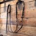 Old Western Silver Dotted Solid Port Bridle Set Tack - Rigs HP Shiply Kansas City