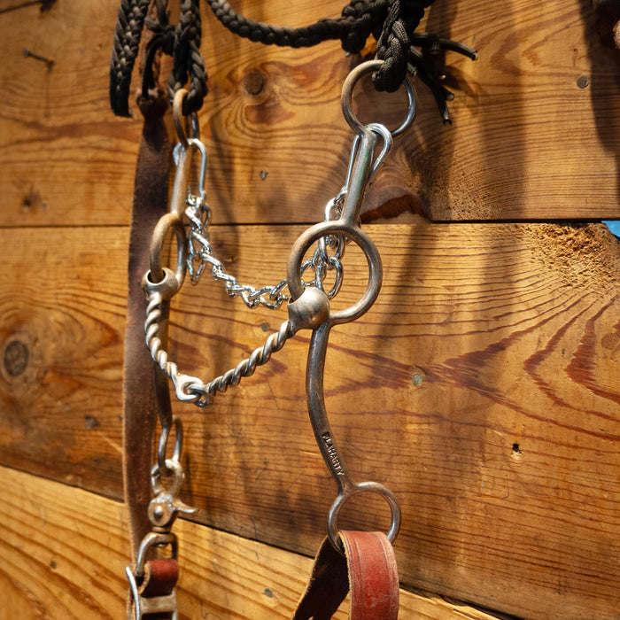 Flaharty Circle Gag Twisted Snaffle Bridle Rig