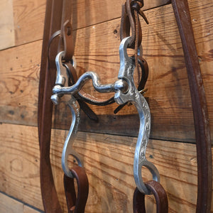 Bridle Rig - Classic Equine Solid Port with Aluminum Shanks- RIG511 Tack - Rigs Classic Equine   
