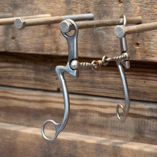 Kerry Kelley 7 Twisted Wire Dogbone Bit Tack - Bits Kerry Kelley