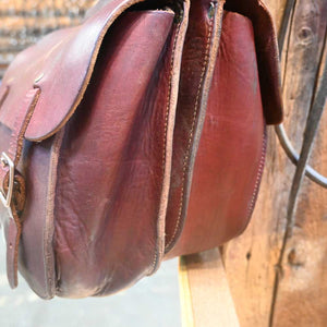 Handmade Leather Saddle Bags _CA1106 Collectibles TESKEY'S