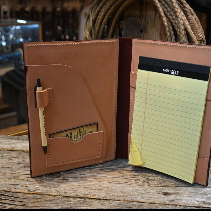 Handmade Leather Organizer Book ROSS BULLINGER Collectibles Ross Bullinger