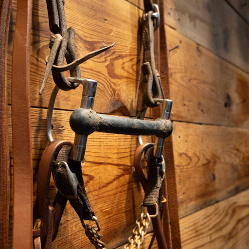 D-Ring w/a Rubber Mullen Bridle Rig Sale Barn MISC