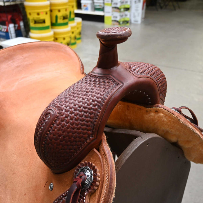 16" TESKEY'S RANCH CUTTER SADDLE