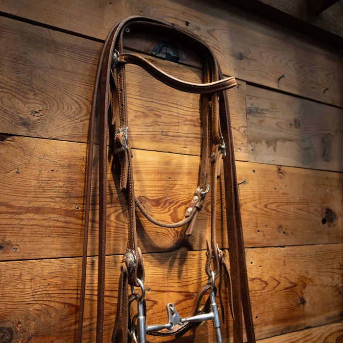 Bridle Rig w/Copper Roller 3pc Bit Tack - Rigs MISC