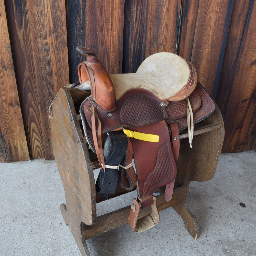 Used 12" Decor Only Saddle Sale Barn Teskeys   