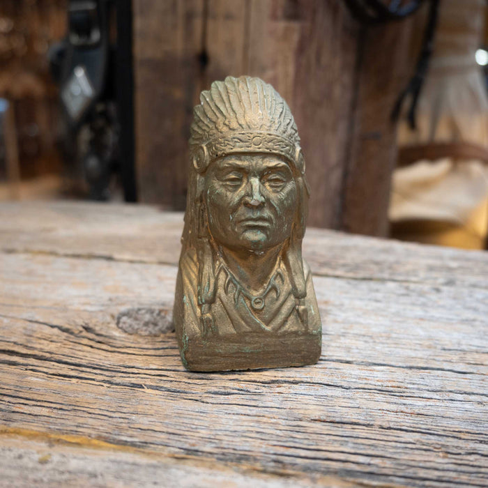 Vintage Indian Chalkware Figure