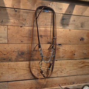 Schoneberg 4-Piece Chain Twisted Bridle Rig Tack - Rigs Schoneberg