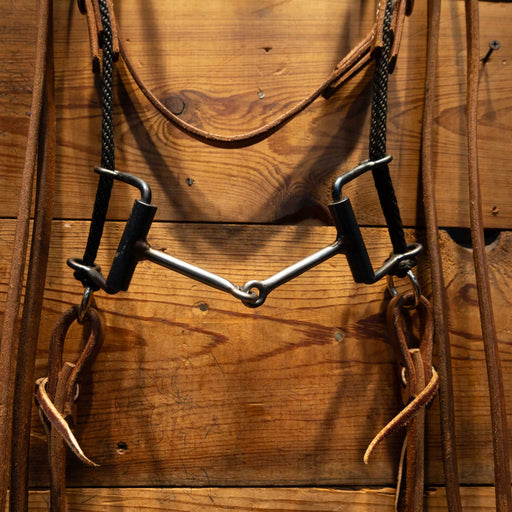 Smooth Snaffle Draw Gag Bridle Rig Tack - Rigs MISC