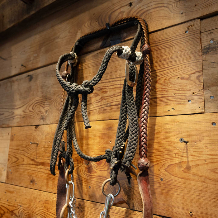 Flaharty Circle Gag Twisted Snaffle Bridle Rig