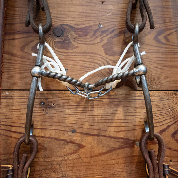 Kerry Kelley 50 Twisted Wire Snaffle Bridle Rig