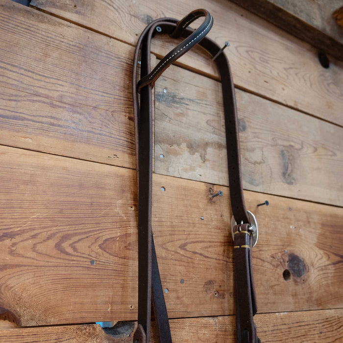 Kerry Kelley 10 Twisted Wire Hinge Port Bridle Rig