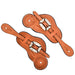 Cowperson Tack Running W Buckaroo Spur Straps w/Fancy Buckle Tack - Spur Straps Cowperson Tack