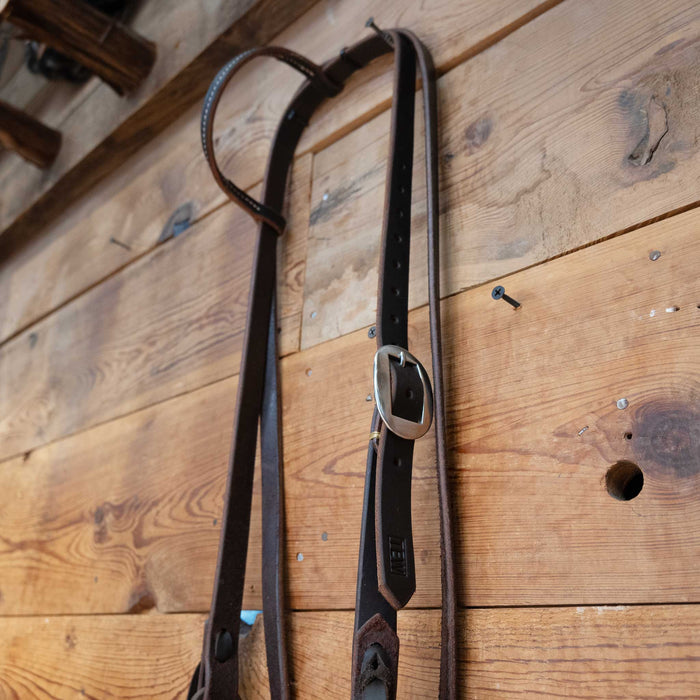 Kerry Kelley 10 Twisted Wire Hinge Port Bridle Rig