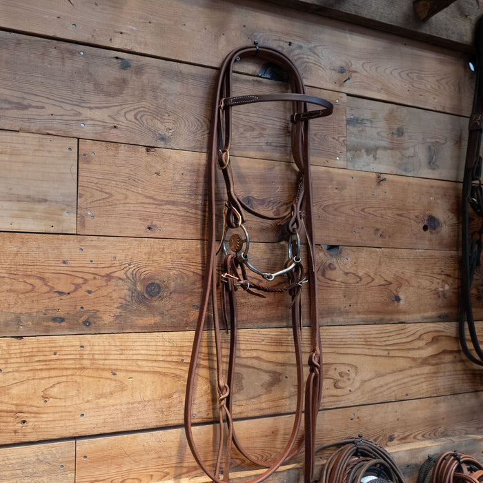 FOX Smooth Snaffle Bridle Rig 1949