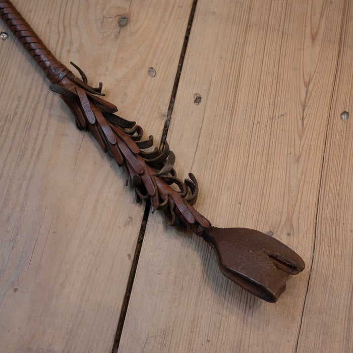Vintage Leather Buggy Whip