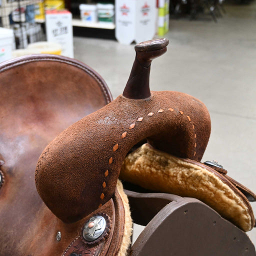 13.5" USED JEFF SMITH C3 BARREL SADDLE Saddles - Used Jeff Smith