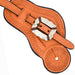 Cowperson Tack Running W Buckaroo Spur Straps w/Fancy Buckle Tack - Spur Straps Cowperson Tack Light Oil