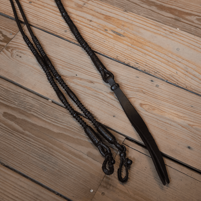Vintage Braided Leather Romels