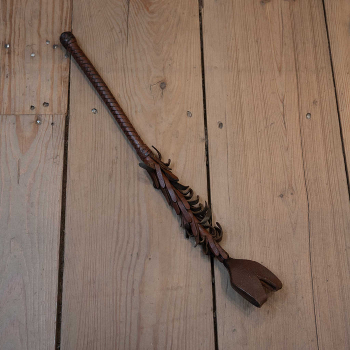 Vintage Leather Buggy Whip