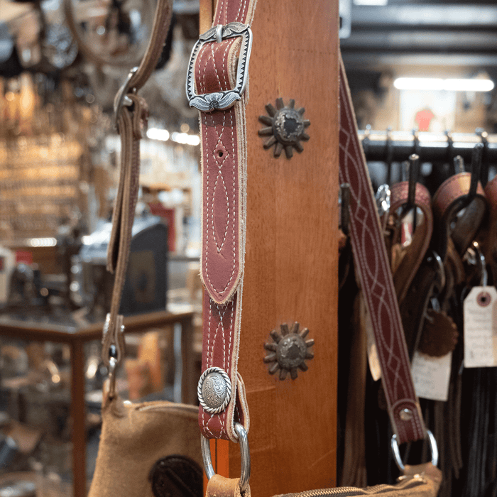 Handmade Roughout Fringed Crossbody Chap Purse HM275