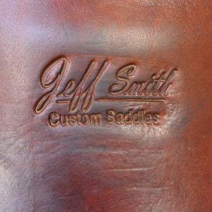 16.5" USED JEFF SMITH CUTTING SADDLE Saddles Jeff Smith