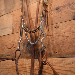 Bridle Rig - Mike Beers Chain Bit - RIG512 Tack - Rigs Classic Equine   