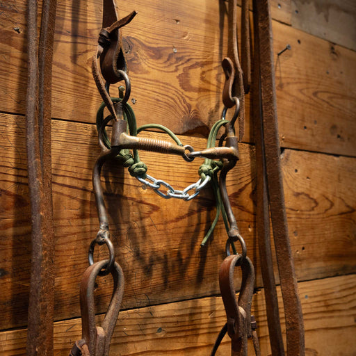 Copper Wrapped Snaffle Bridle Rig Tack - Rigs MISC