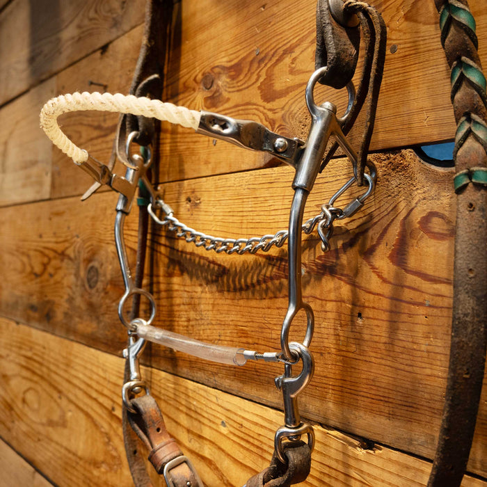 Lariat Nose Hackamore Bridle Rig