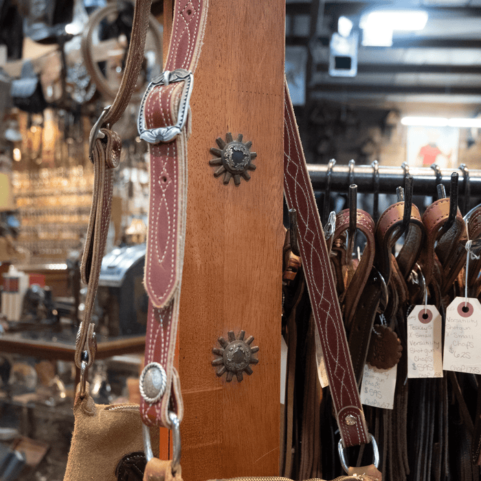 Handmade Roughout Fringed Crossbody Chap Purse HM275