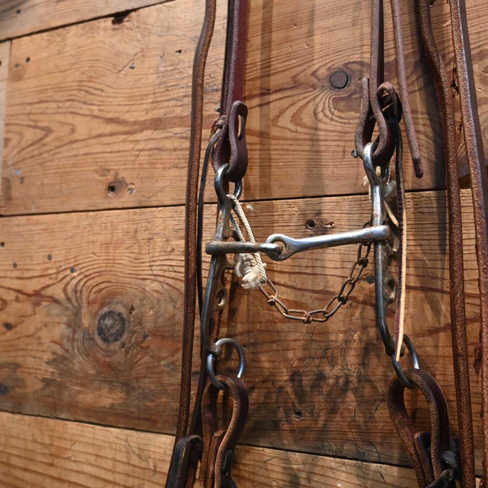 Bridle Rig - Argentine Snaffle Bit SBR559 Sale Barn MISC