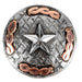 Antique & Copper Star Concho Tack - Conchos & Hardware MISC   