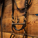 Vintage Silver Diamond & Dot accents Bridle Rig w/ a Buerman Bit Collectibles MISC