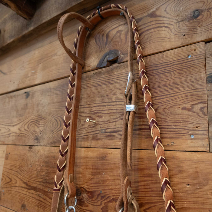 Low Port Gag Bridle Rig w/ Single Ear Headstall