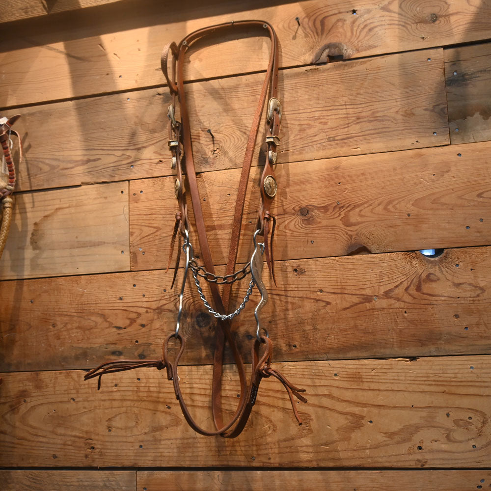 Bridle Rig - Mike Beers Chain Bit - RIG512 Tack - Rigs Classic Equine   