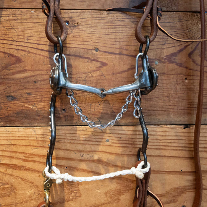 Dutton Square Snaffle Bit Bridle Rig