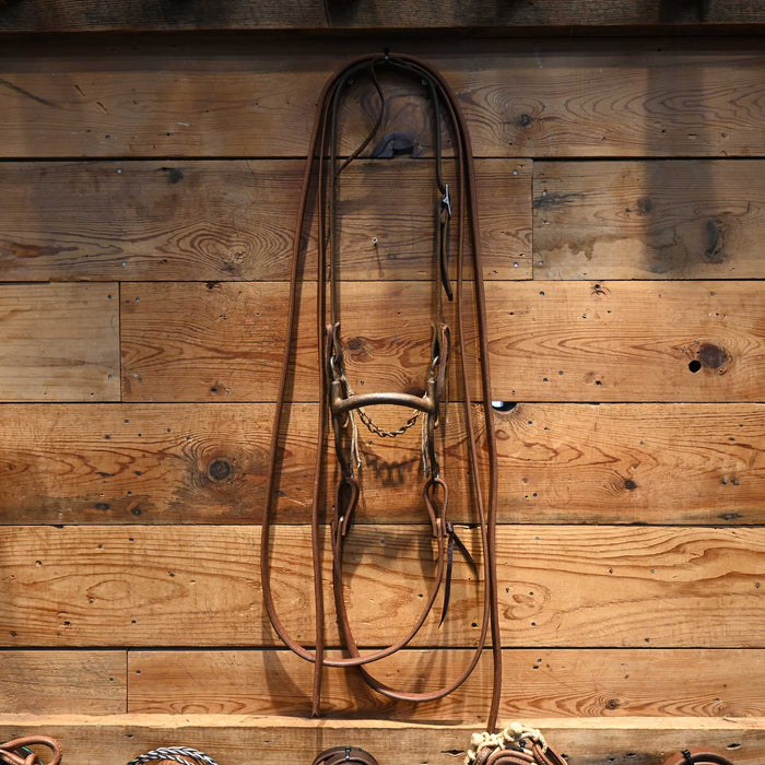 John Israel Mullen Bridle Rig w/ Single Ear Headstall Tack - Rigs John Israel